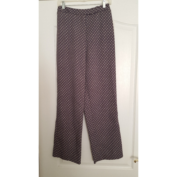 ISAAC MIZRAHI 90s Vintage IS**C Gray Star Pants S - Picture 3 of 5
